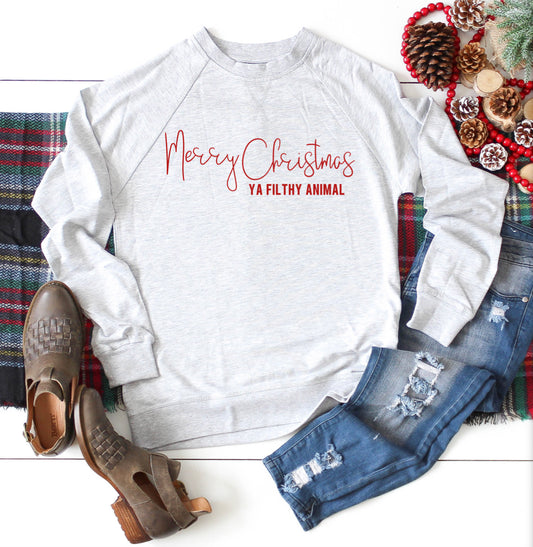 Merry Christmas Ya Filthy Animal