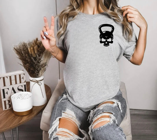 Kettlebell Skull Tee