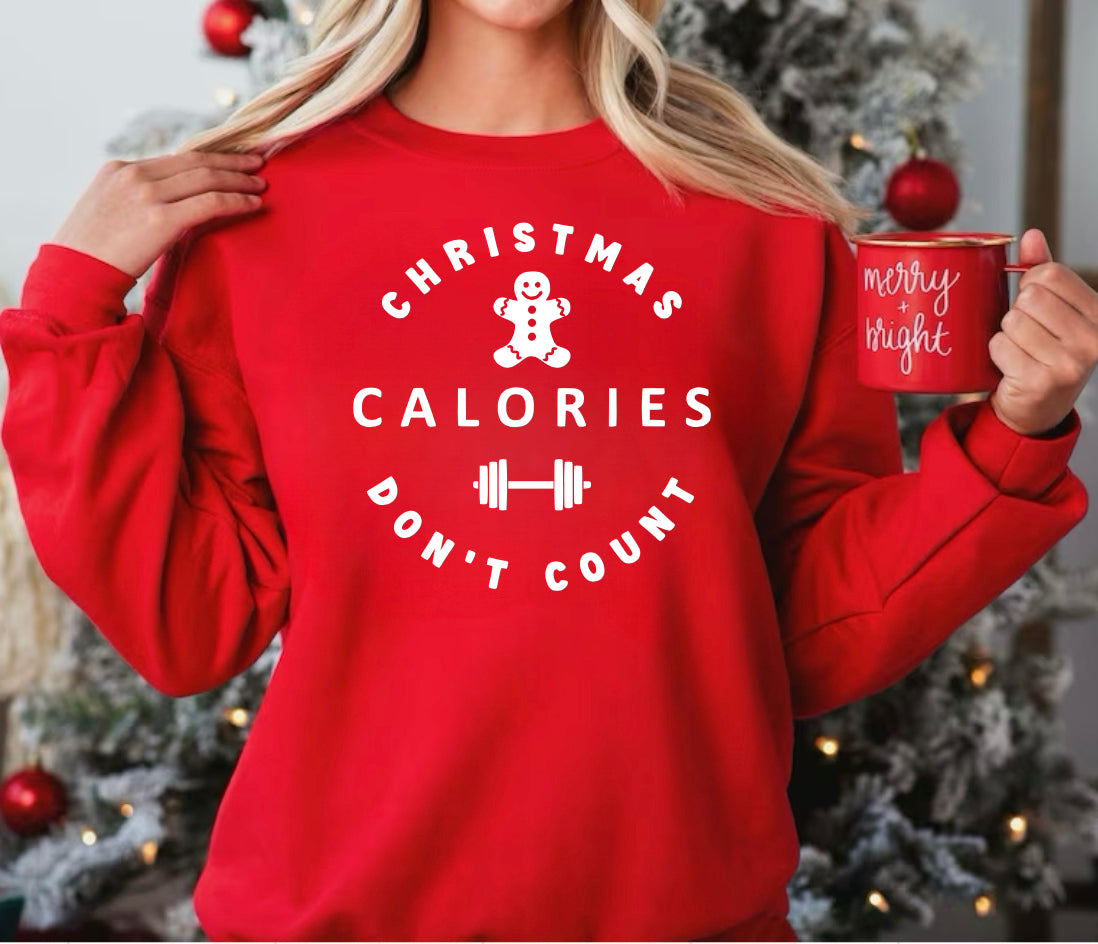 Christmas calories don’t count (Tank, Tee, and Sweatshirt)