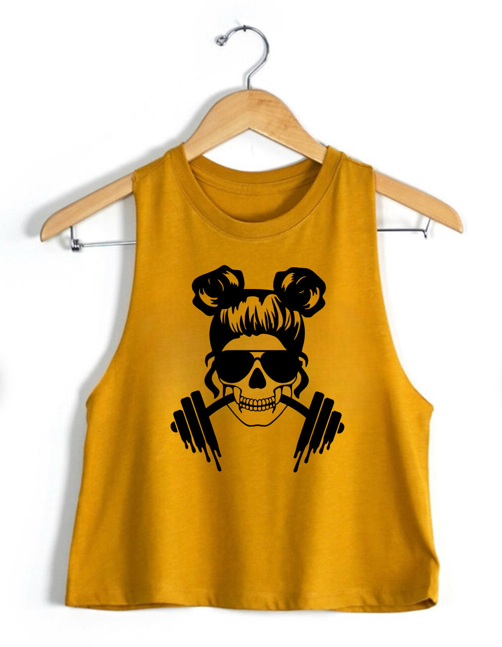 Skull Cropped Tank