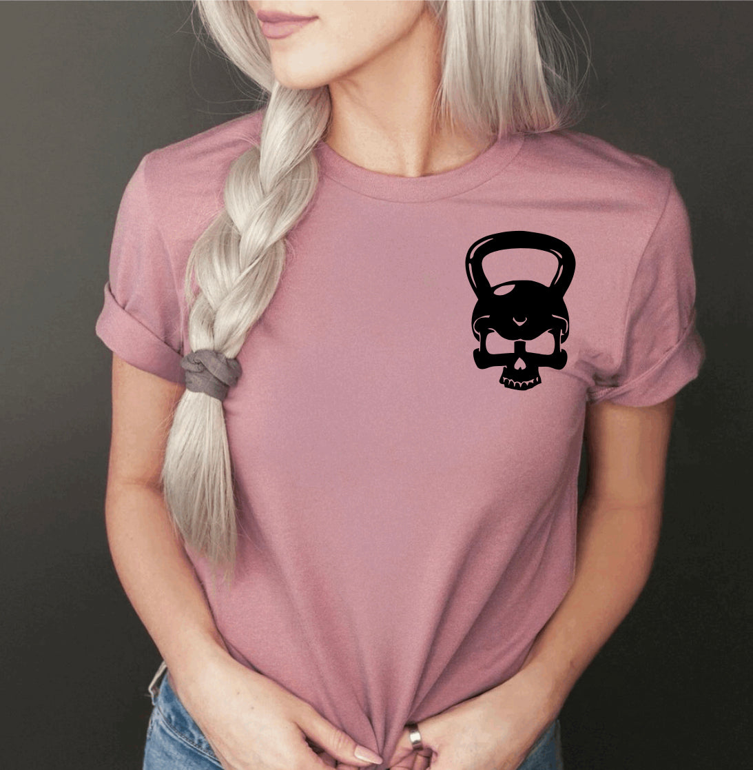 Kettlebell Skull Tee