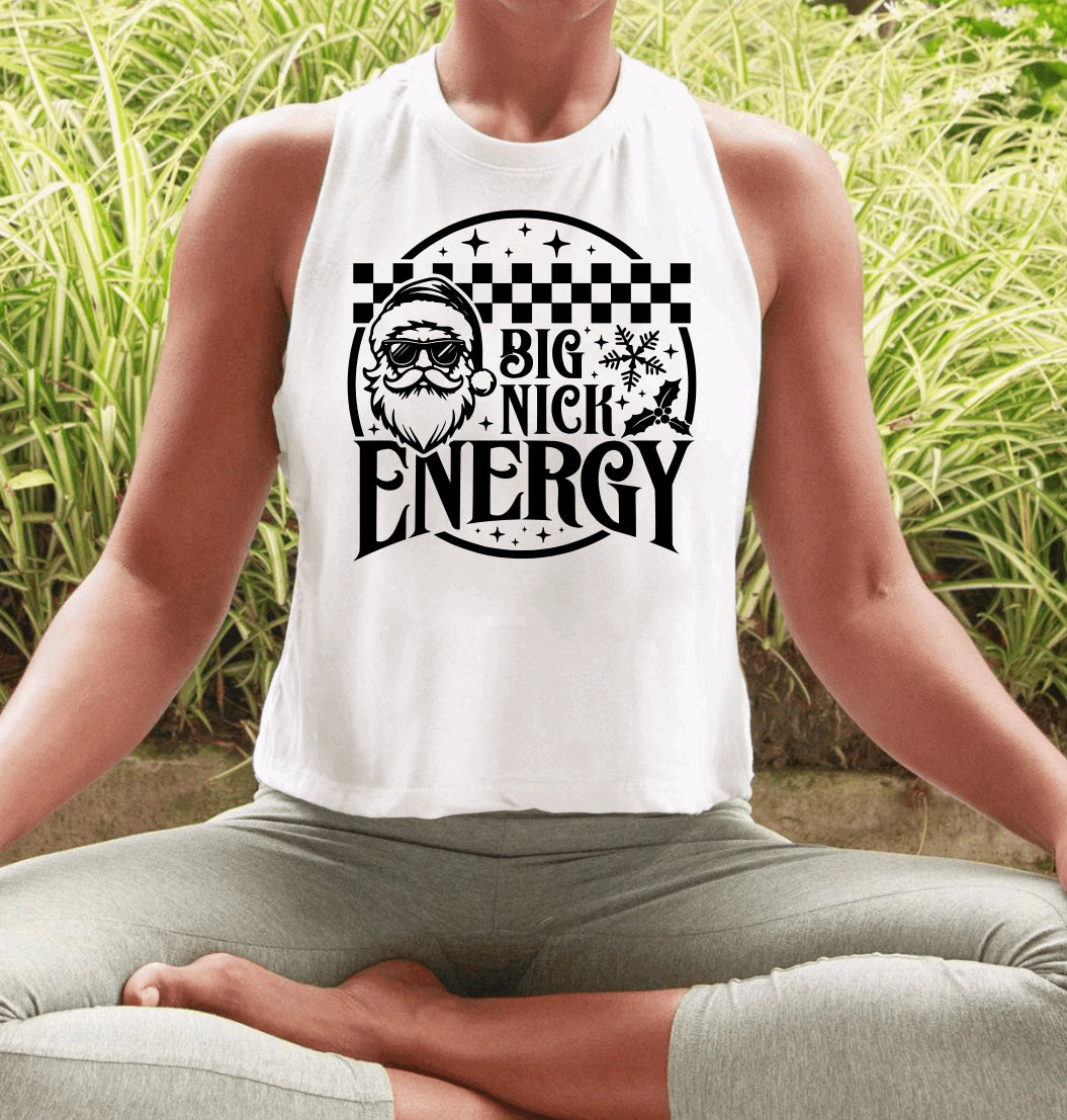 Big Nick Energy (tank, tee, and sweatshirt)