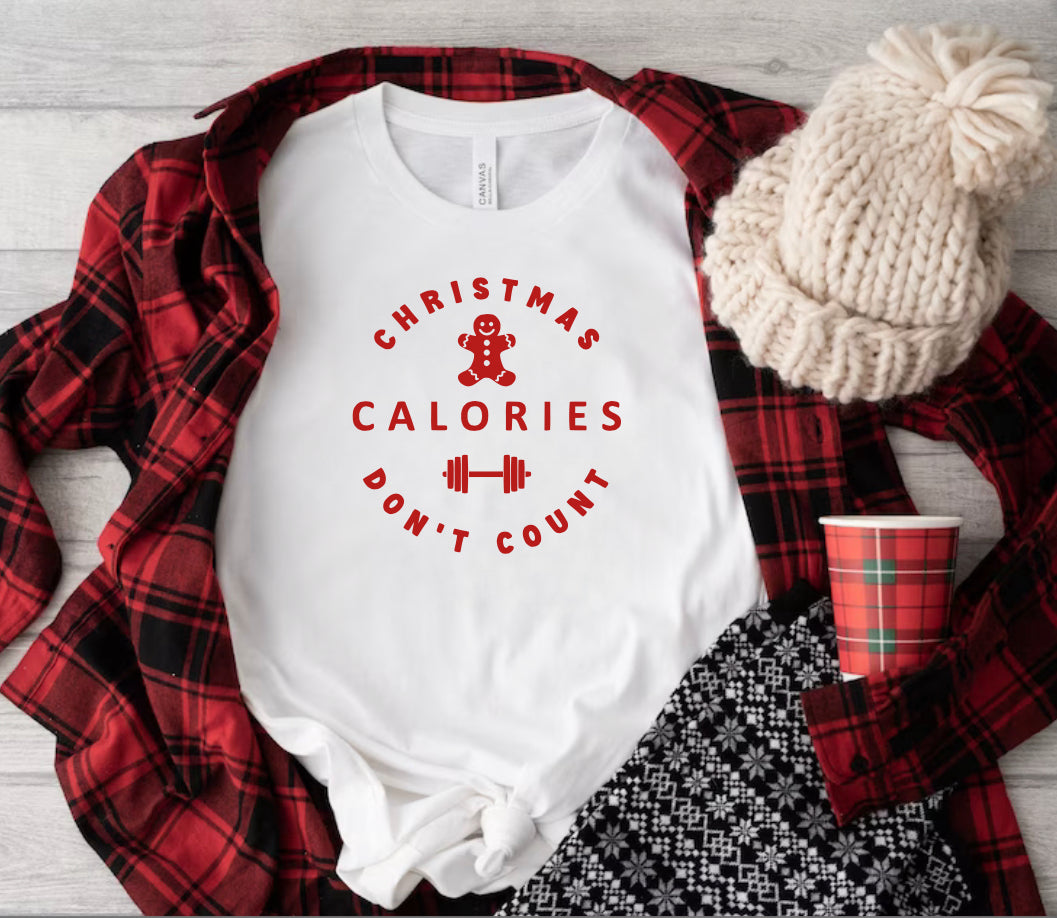 Christmas calories don’t count (Tank, Tee, and Sweatshirt)