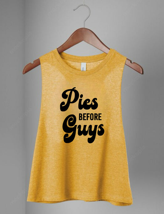 Pies before guys