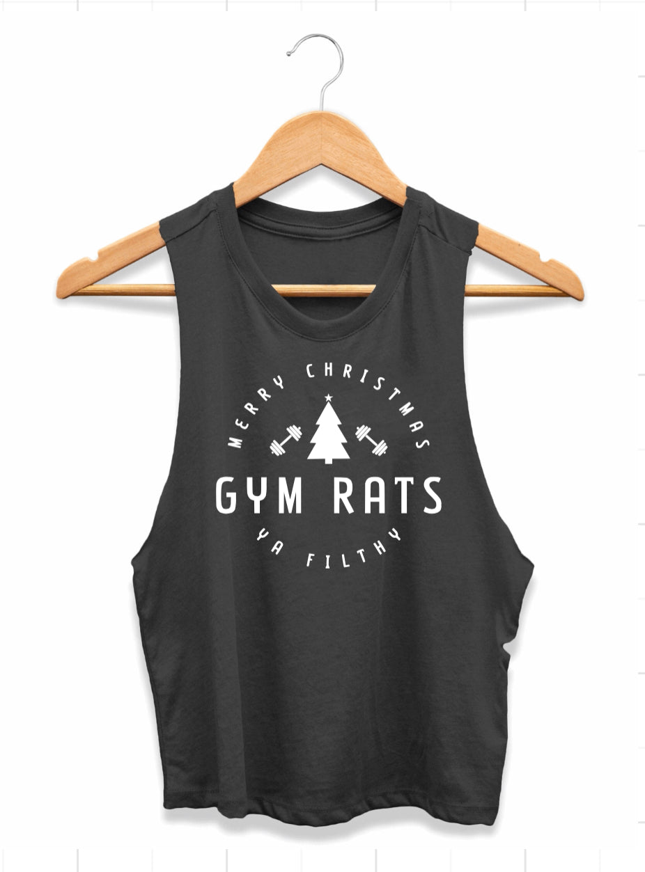 Merry Christmas Ya Filthy Gym Rats (Tank, Tee, and Sweatshirt)