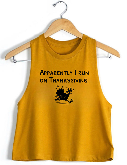Apparently I run on Thanksgiving