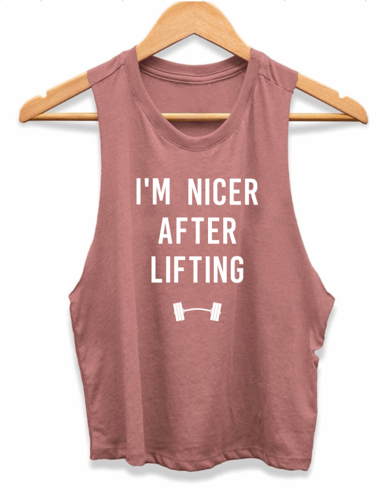 I’m nicer after lifting