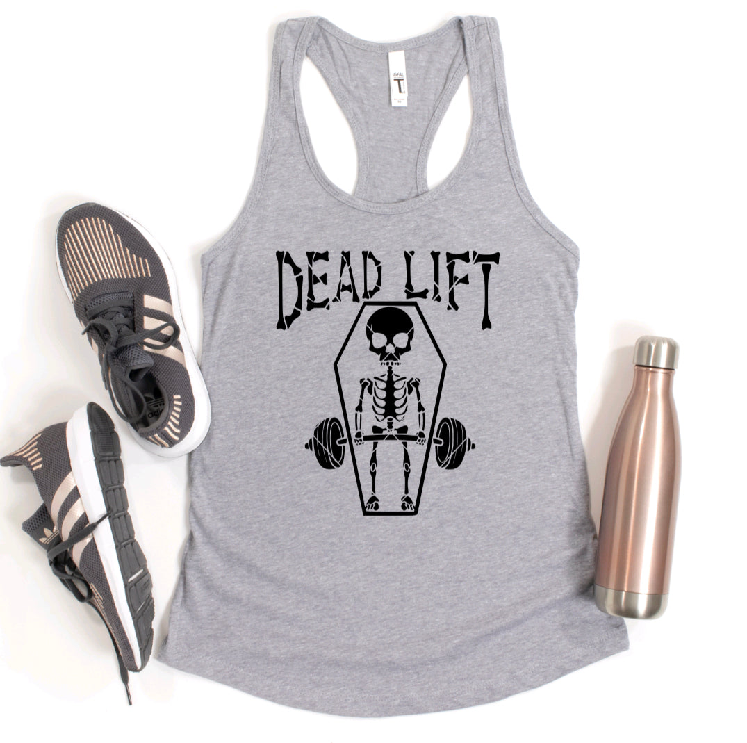 Skeleton Deadlift Racerback