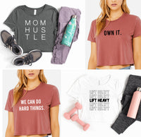CREATE YOUR OWN - Cropped Tee