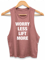 Worry less lift more