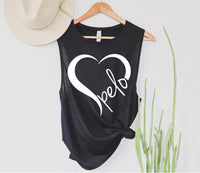 Pelo Heart | Women’s Cycling Tank