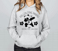 Pollen Zone Pandas Custom Unisex Hoodie