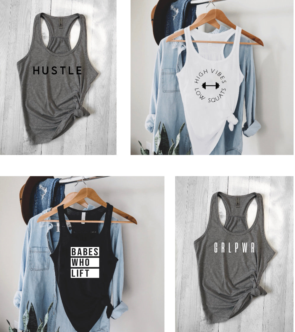 CREATE YOUR OWN - Racerback Tank