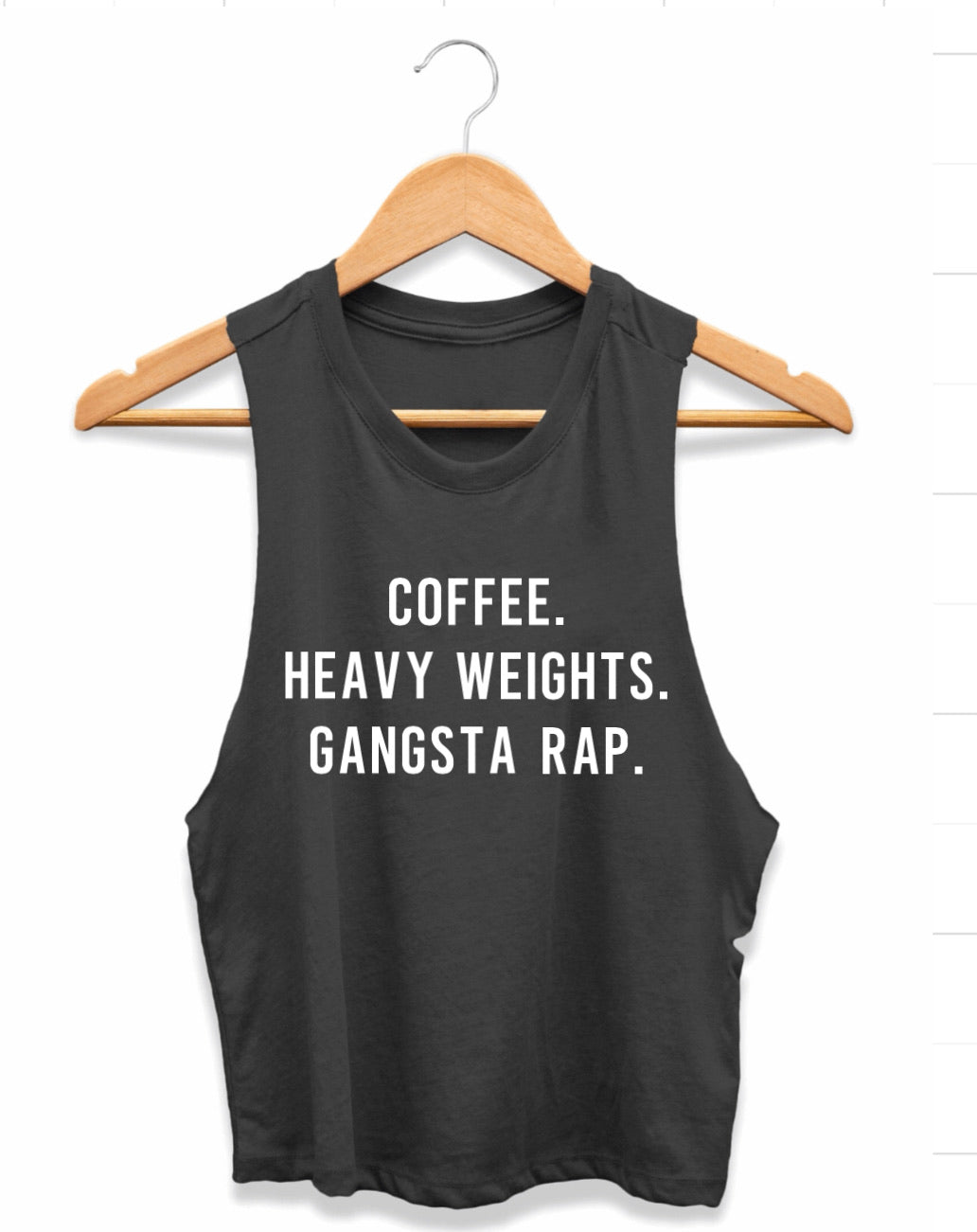 Coffee. Heavy Weights. Gangsta Rap.