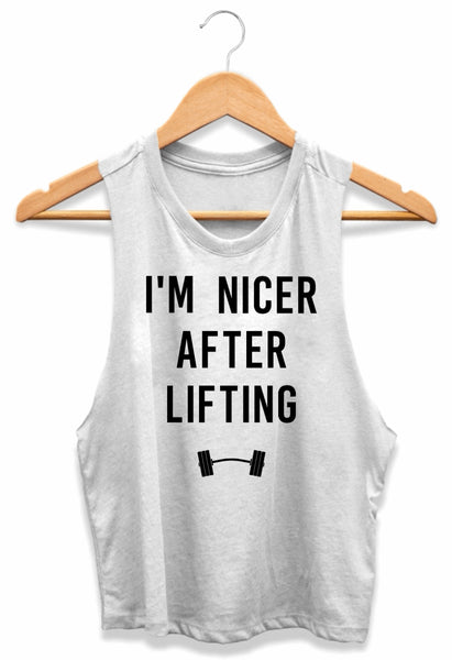 I’m nicer after lifting