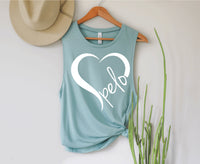 Pelo Heart | Women’s Cycling Tank