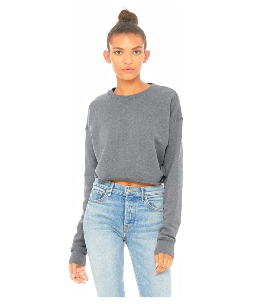 CREATE YOUR OWN - Cropped Long Sleeve Fleece