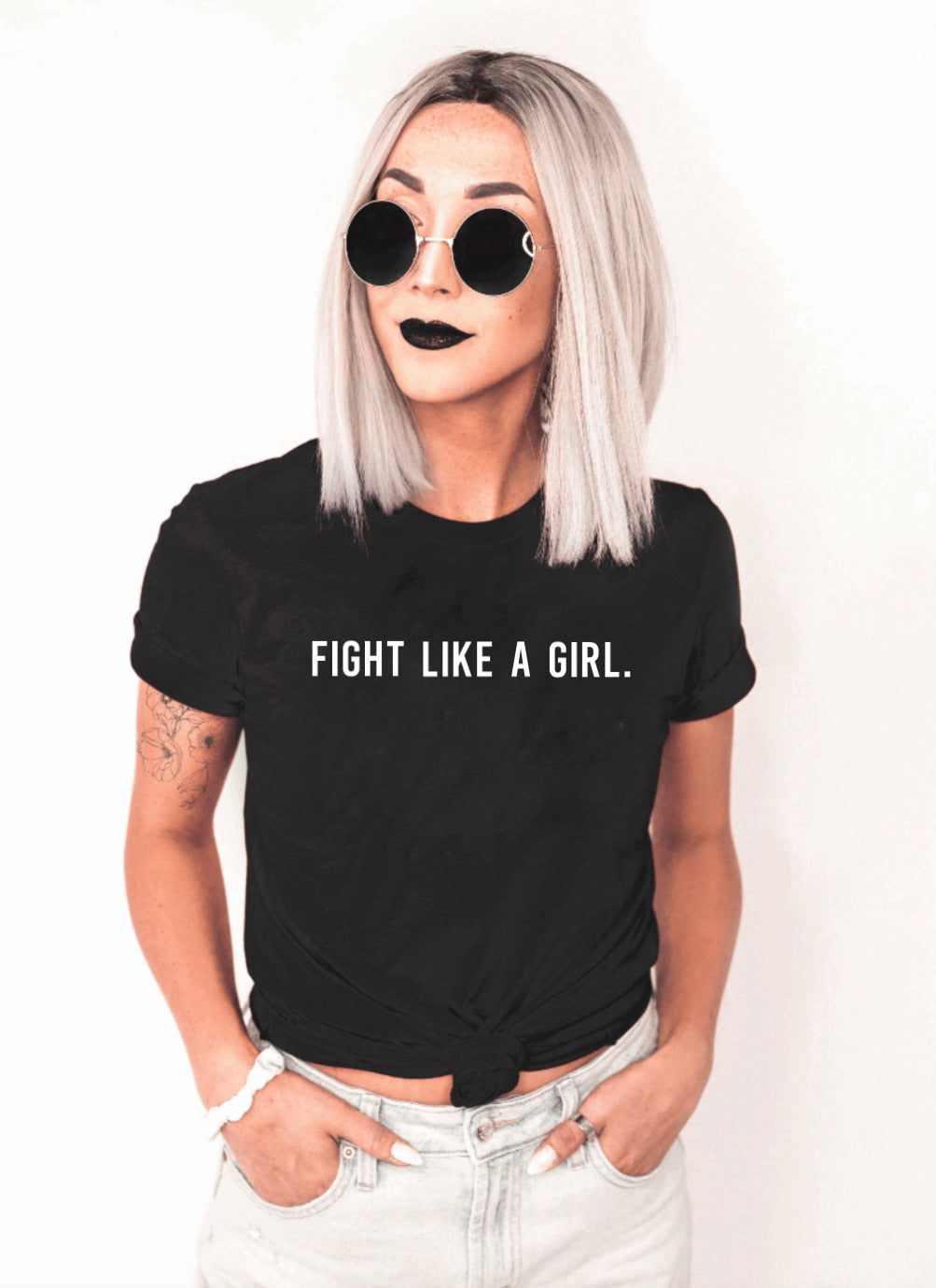 Fight like a girl.